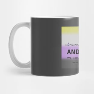 Nonbinary is not androgyny Mug